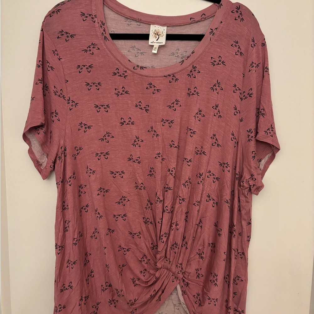 Cat Knot Front Top
